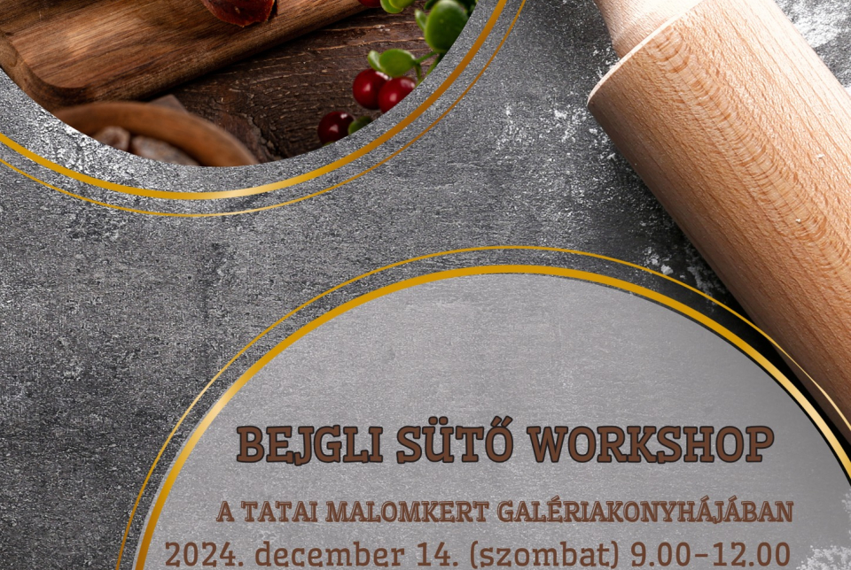 Bejgli sütő workshop