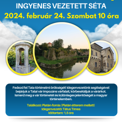 Ingyenes vezetett séta Tatán