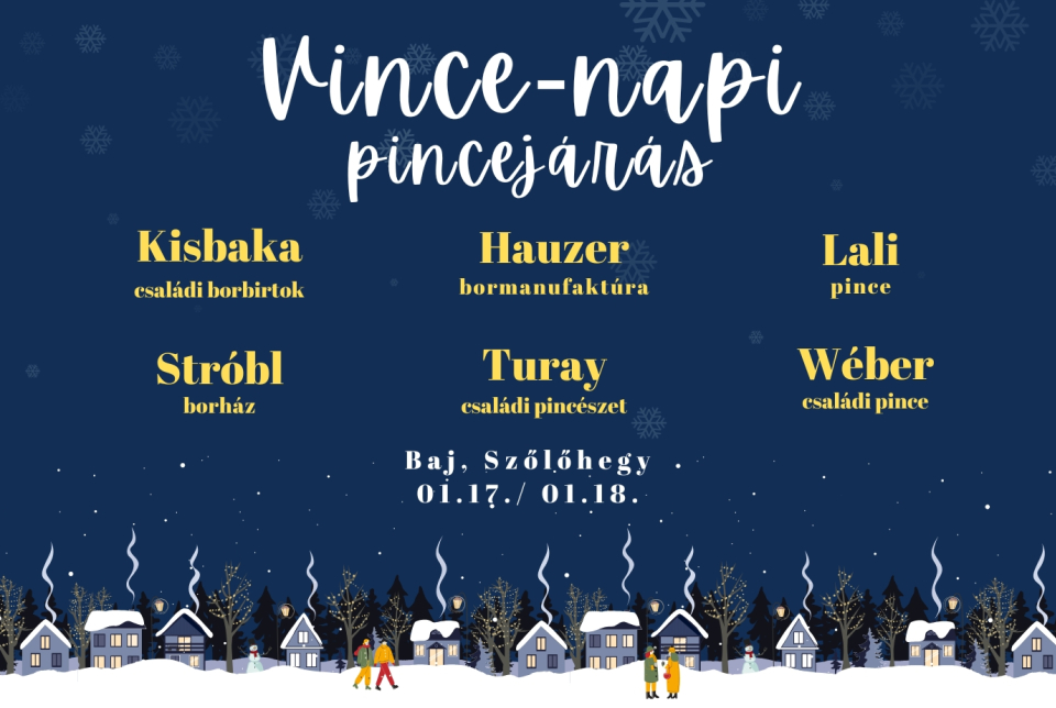 Vince-napi pincejárás