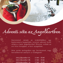 Adventi séták az Angolkertben