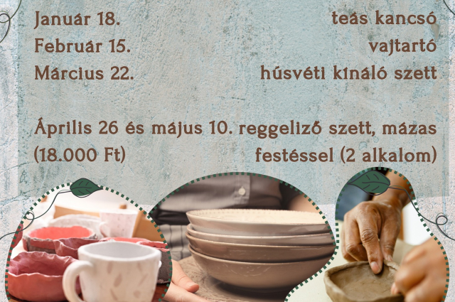Kerámia workshop