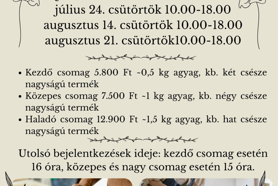 Nyári nyitott műhely