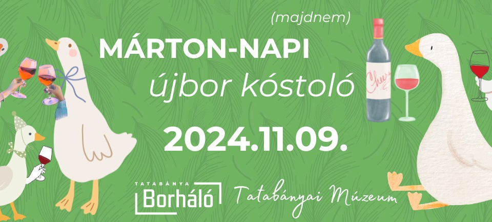 Márton-napi újbor kóstoló