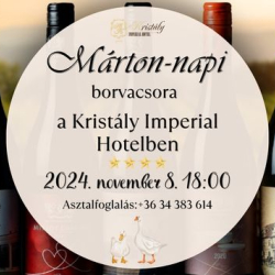 Márton-napi borvacsora