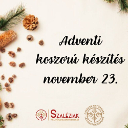 Adventi koszorú készítés