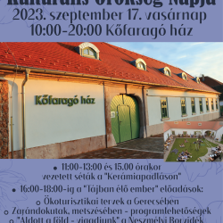 Kulturális Örökség Napja