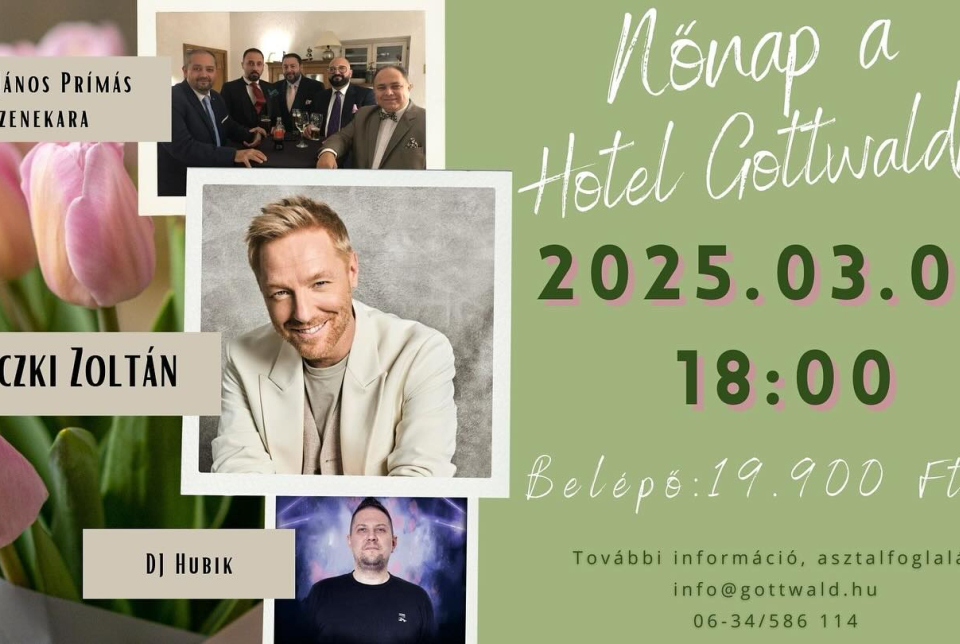 Nőnap a Hotel Gottwaldban