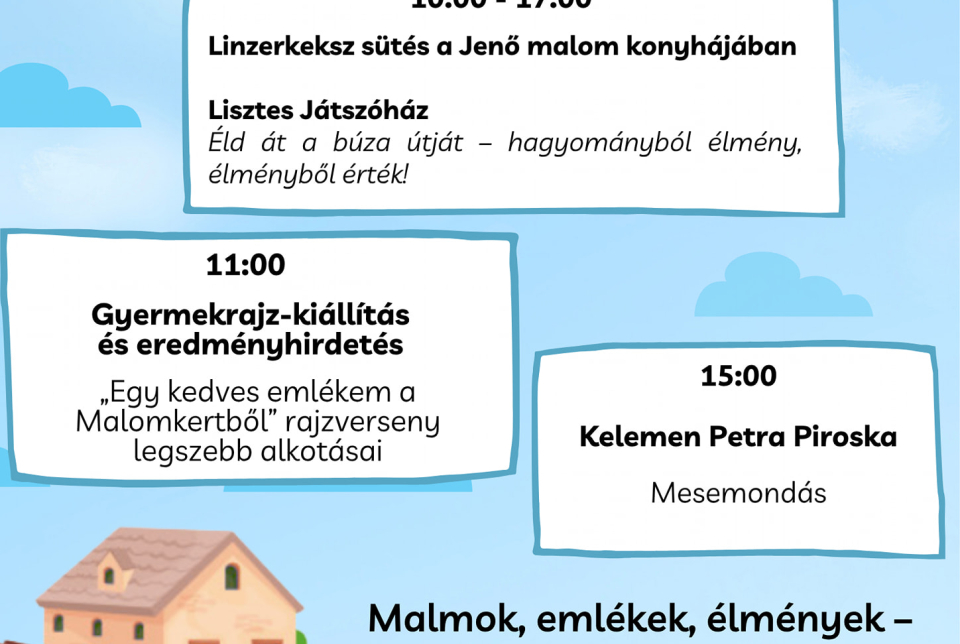 Malomkert Nyitóünnep