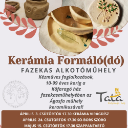 Kerámia Formáló(dó) workshop