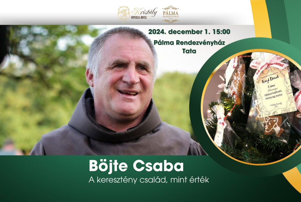 Böjte Csaba előadása