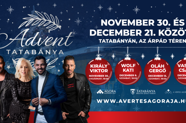 Advent Tatabányán