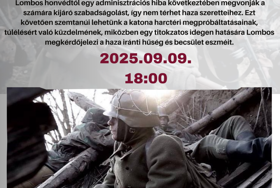 Történelmi Film Klub a Tatai várban