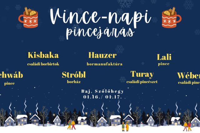 Vince-napi pincejárás