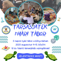 Társasjáték nyári tábor