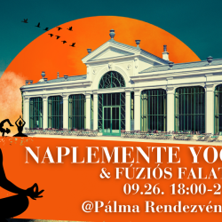 Naplemente yoga és fúziós falatok