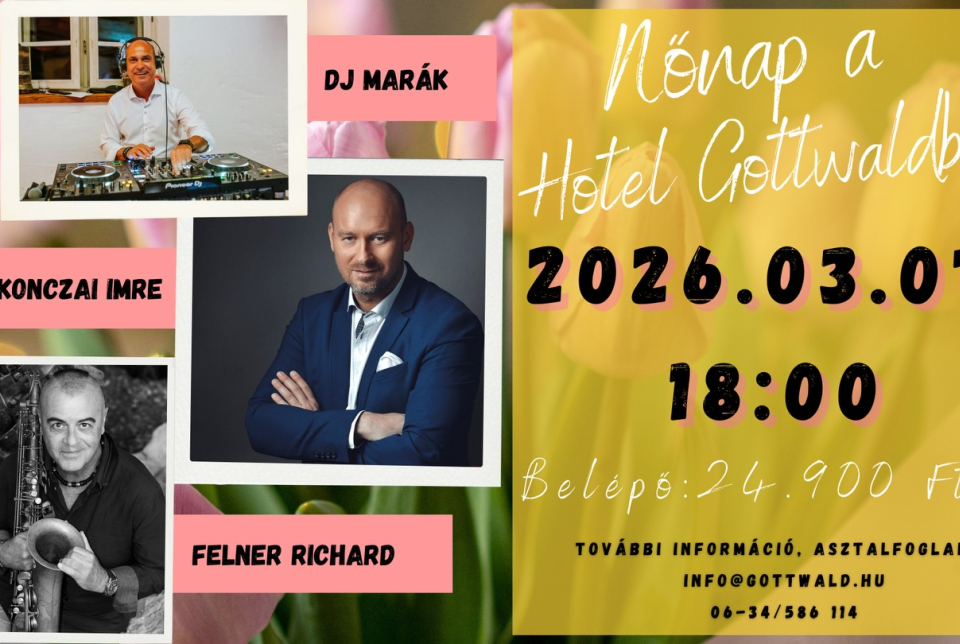 Nőnap a Hotel Gottwaldban