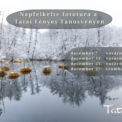 Napfelkelte fotúra a tanösvényen