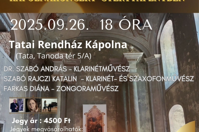 Kápolnakoncert Gyertyafényben