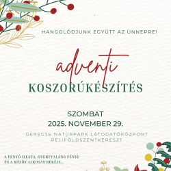 Adventi koszorúkészítés
