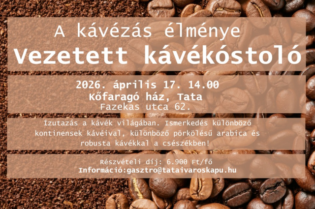 Vezetett kávékóstoló