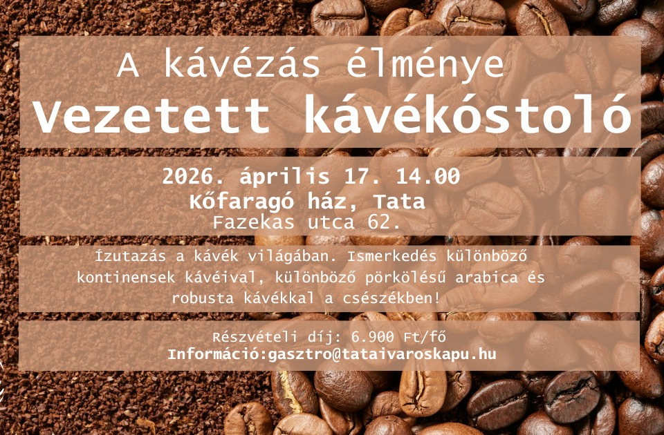 Vezetett kávékóstoló