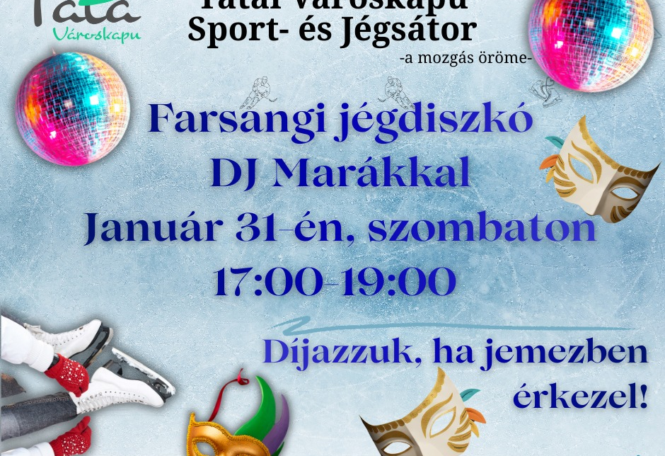 Farsangi jégdiszkó