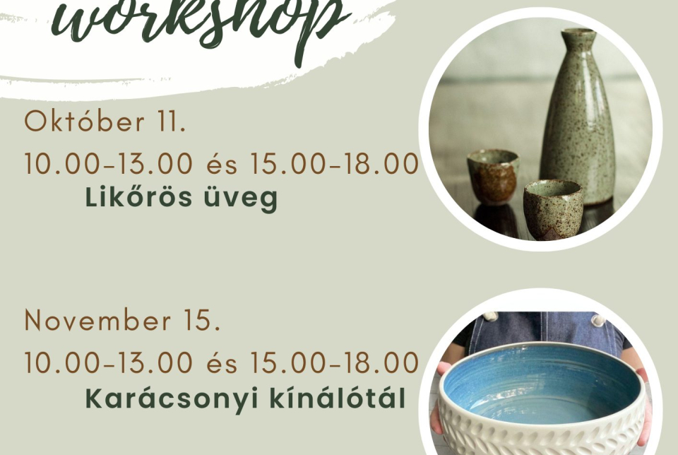 Kerámia workshop
