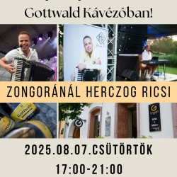 Könnyed nyári délután a Gottwald Kávézóban