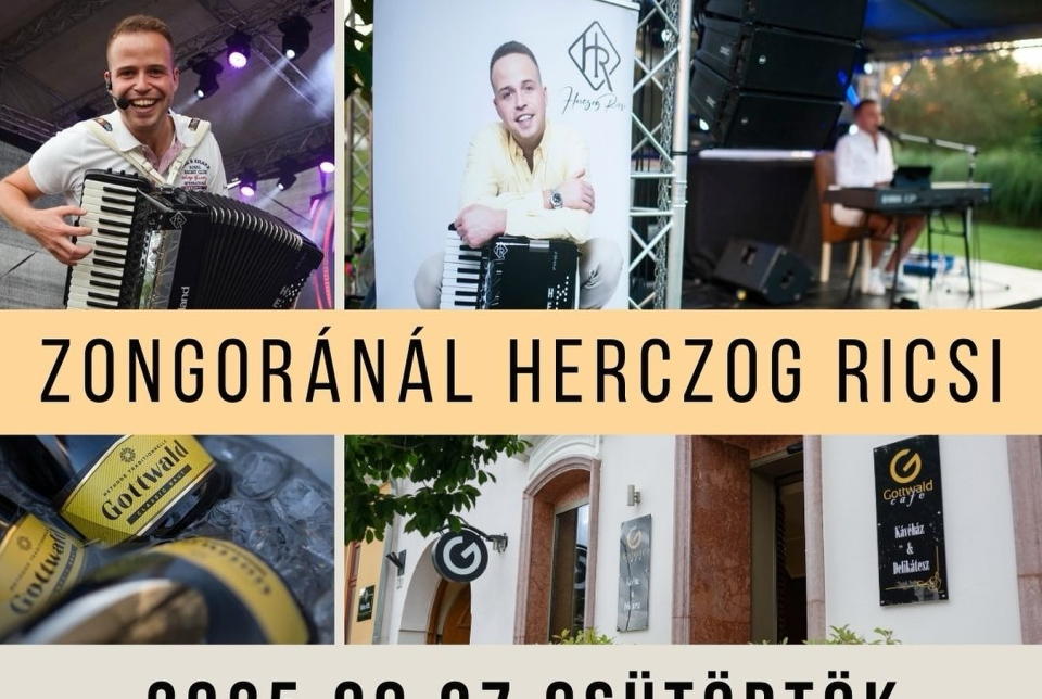 Könnyed nyári délután a Gottwald Kávézóban