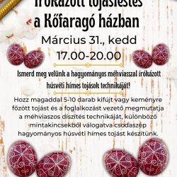 Írókázott tojásfestés